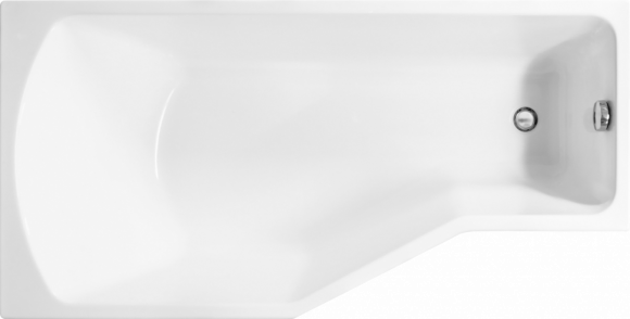 Акриловая ванна STWORKI Кронборг L 150x75 с ножками